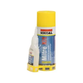 Клей моментальный двухкомпонентный Mitre Kit Soudal